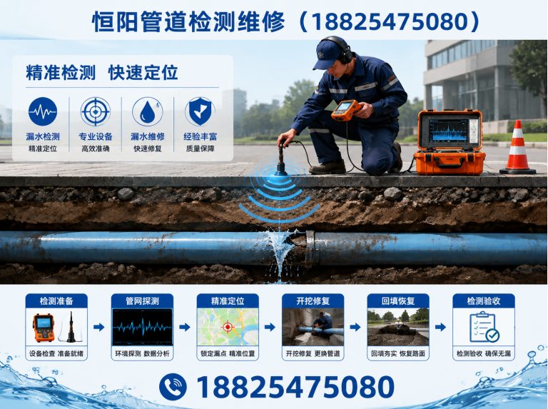 惠州恒阳管道检测维修展示图
