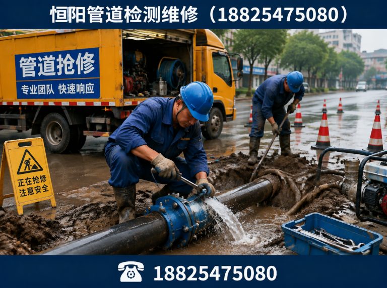 惠州水管抢修展示图